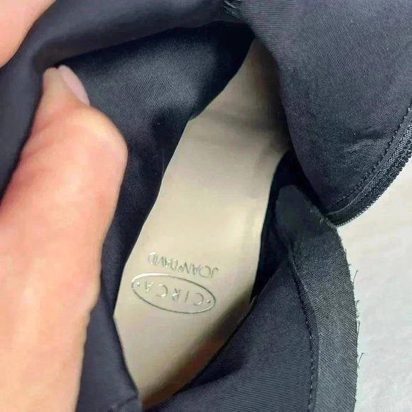 Circa Joan & David Dulcinea Black Suede Mid Calf Boot Women’s Size 8.5 Medium - Picture 13 of 16